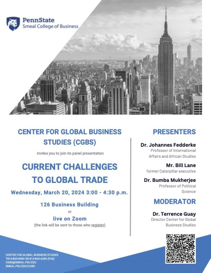 CGBS Flyer Global Trade Challenges